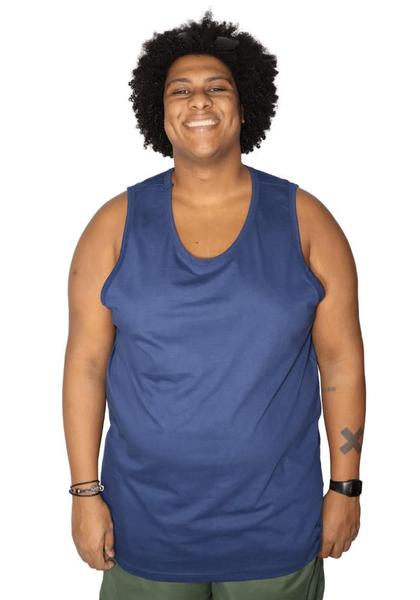 Imagem de Regata Plus Size Básica Malha 100% Algodão