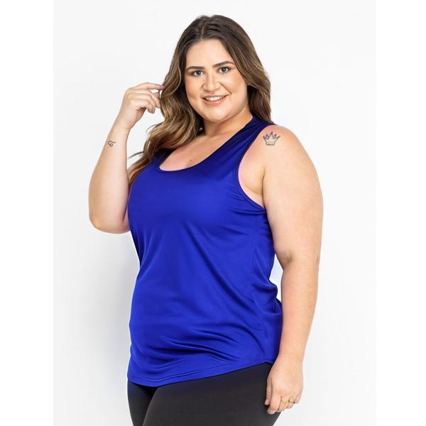 Imagem de Regata Plus Size Feminina Dry Fit