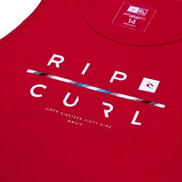 Regata Rip Curl Hombre Juvenil Vermelho Imagem de Regata Rip Curl Hombre Juvenil Vermelho