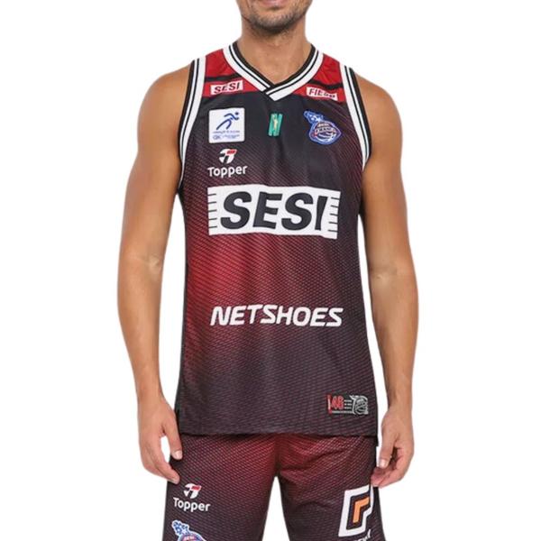 Imagem de Regata Sesi Franca II NBB 23/24 Preto - Masculino