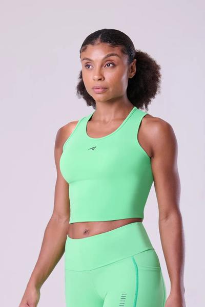 Imagem de Regata Signature Cropped Samba Ind Authen Verde