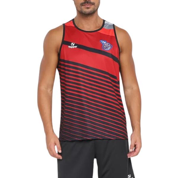 Imagem de Regata Topper Aquecimento Sesi Franca Preto - Masculino