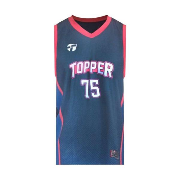 Imagem de Regata Topper Basket 3 M Masculino - Marinhoverm