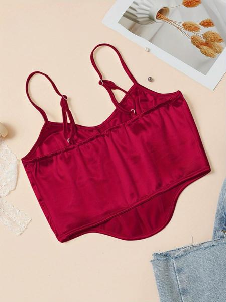 Regata Verão Casual - Malha Confortável com Design Sexy em Formato de Espinha de Peixe Imagem de Regata Verão Casual - Malha Confortável com Design Sexy em Formato de Espinha de Peixe