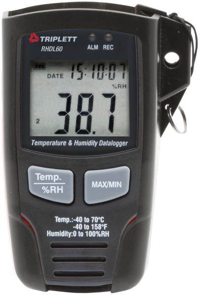 Imagem de Registrador de dados de temperatura/umidade Triplett RHDL60-NIST USB