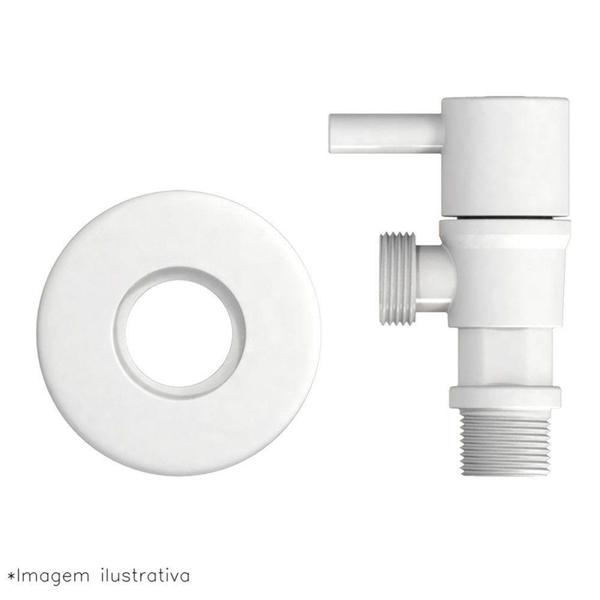 Imagem de Registro Ducha Higienica Censi Abs Branco 1/4v 7557-01001