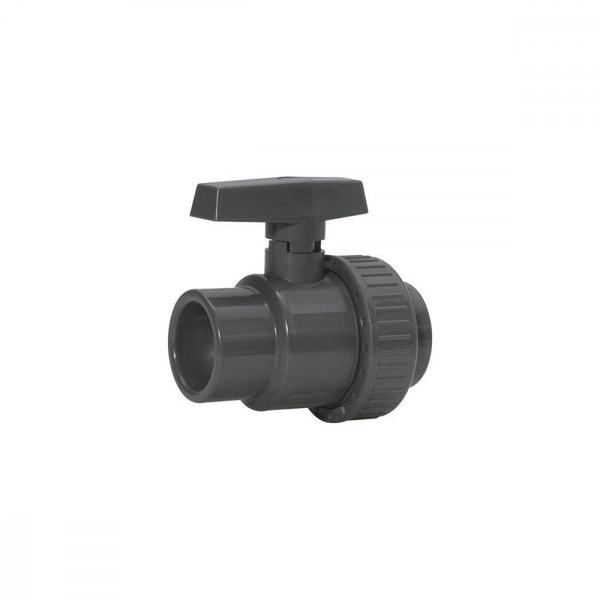 Imagem de Registro Esfera Pvc Amanco 40Mm Liso Liso  10446/11795