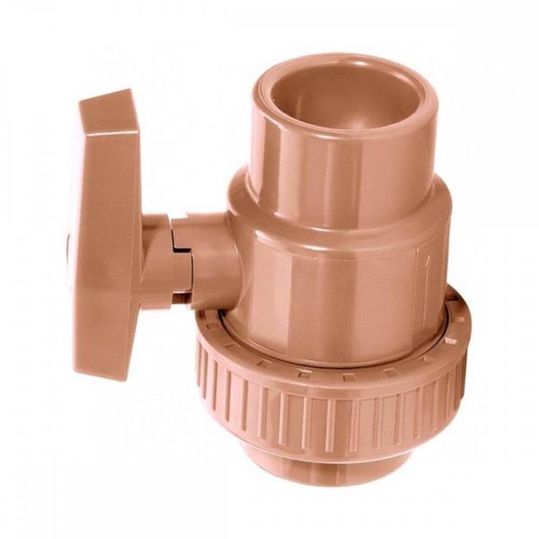 Imagem de Registro Esfera Pvc Amanco 50Mm Liso Liso  10447/11796