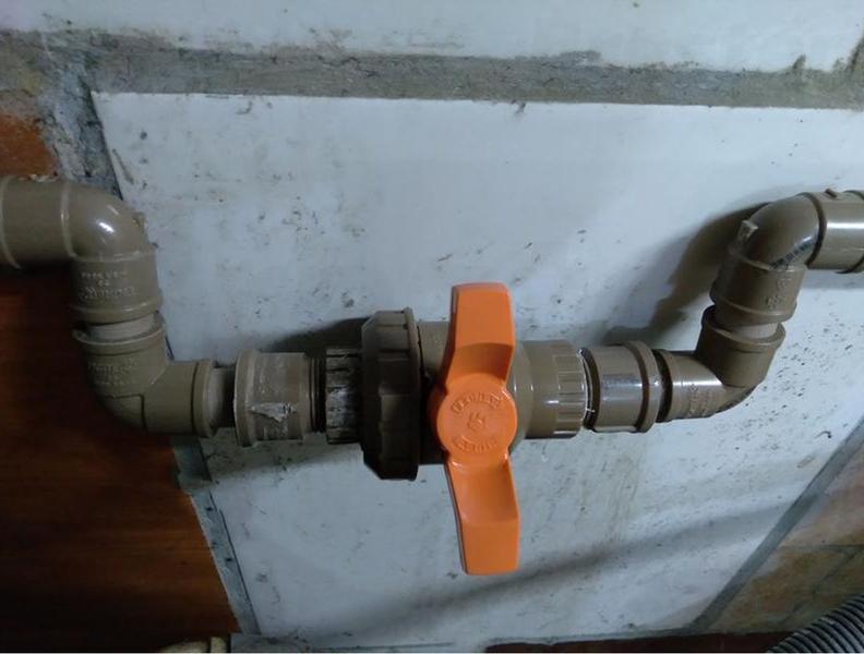 Imagem de Registro Esfera Soldável Pvc Encanamento Tubulação Controle De Fluxo De Água 50mm Tigre