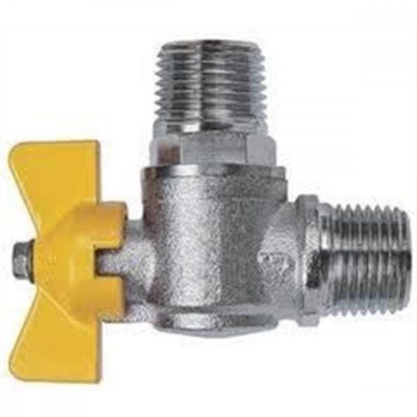 Imagem de Registro Gas Esfera 1/2 Npt-Machox1/2Npt-Macho 109