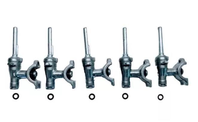Imagem de Registro Ramal Cavalete Para Fogão Suggar 5 Bocas 5 Unidades