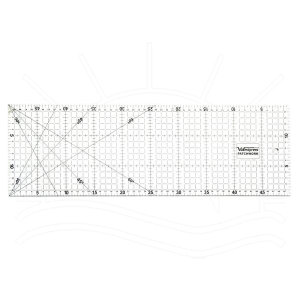 Imagem de Régua para Patchwork Westpress - 15x50cm