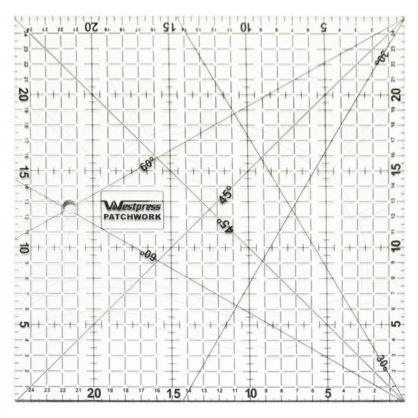 Imagem de Régua para Patchwork Westpress - 25x25cm