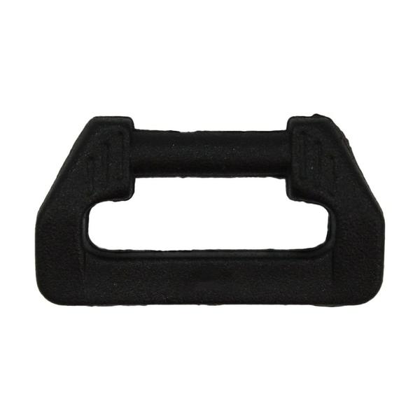 Imagem de Regulador De Alça 25mm Preto Plástico Para Mochilas 30 Unidades