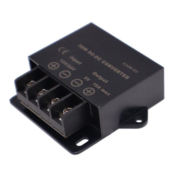 Imagem de Regulador de tensão Buck Converter 24V/12V a 5V 10A 50W