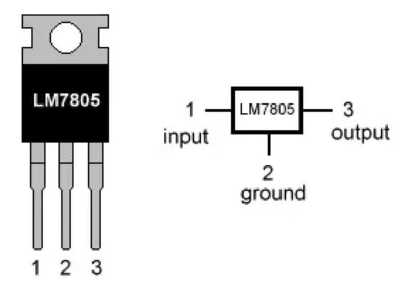 Imagem de Regulador de tensão L7805CV 5V Para Projetos Placas Eletrônicos 10 Peças