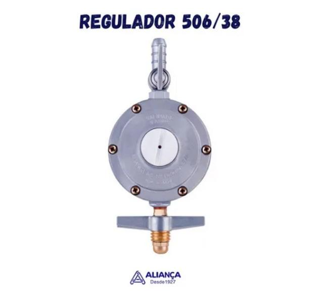 Imagem de regulador registro click 5kg fogão forno aliança 506 /38