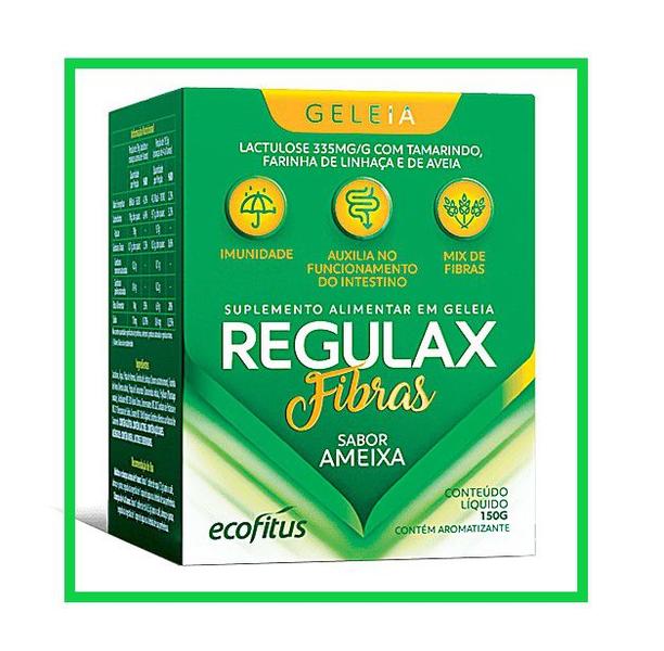 Imagem de Regulax Fibras Geleia Sabor Ameixa 150G - Ecofitus