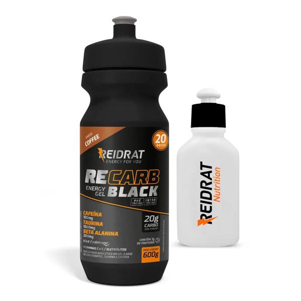 Imagem de Reidrat Recarb Energy Gel Black Squeeze 600g + Squeese 100ml