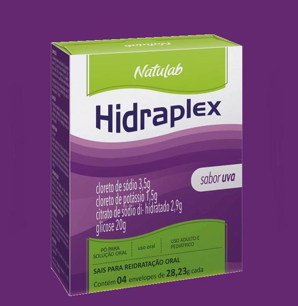 Imagem de Reidratante Hidraplex 4X27,9g Uva - Natulab