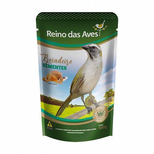 Imagem de Reino das Aves Boiadeiro Ração Pássaros Sementes 500g