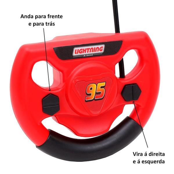 Imagem de Relâmpago Mcqueen de Controle Carrinho Carros 17cm Original