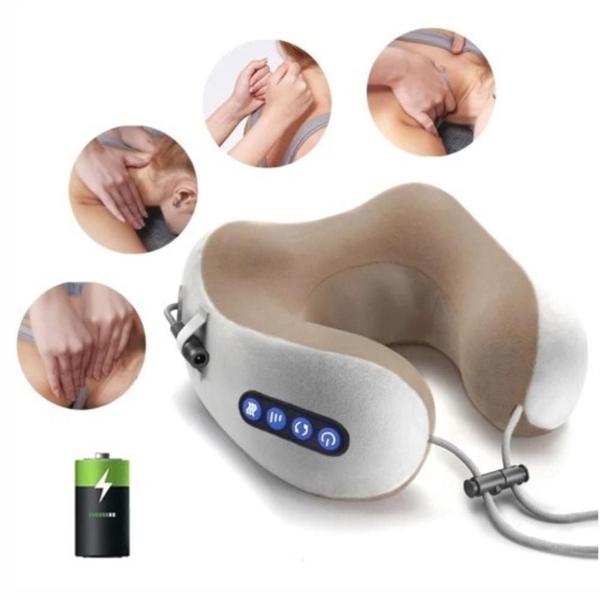 Imagem de Relaxamento Instantâneo Almofada Massageadora De Veludo