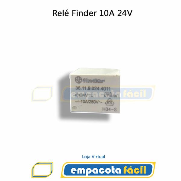 Imagem de Rele 36.11 9 024 Finder P/c.impr.1cont Rev 24v 10a