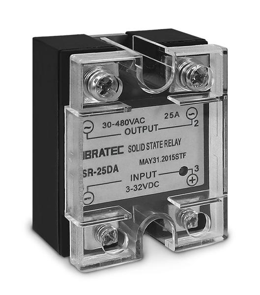 Imagem de Relé de Estado Sólido Monofásico SSR-25DA 25A C