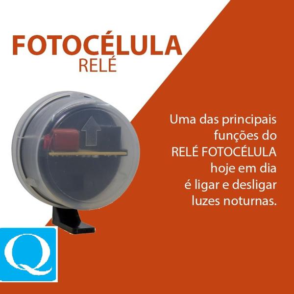Relé Fotocélula Dia Noite Qr51 Corujito Bivolt Envio Rápido - Qualitronix Imagem de Relé Fotocélula Dia Noite Qr51 Corujito Bivolt Envio Rápido