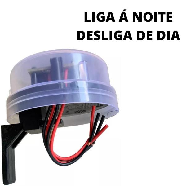 Imagem de Relé Fotocélula Liga De Noite Apaga De Dia Bivolt