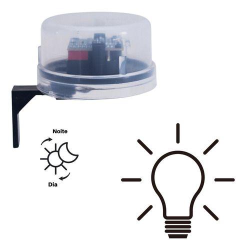 Imagem de Rele Fotoelétrico Programável Para 15h Bivolt Externo Qr50m Temporizador