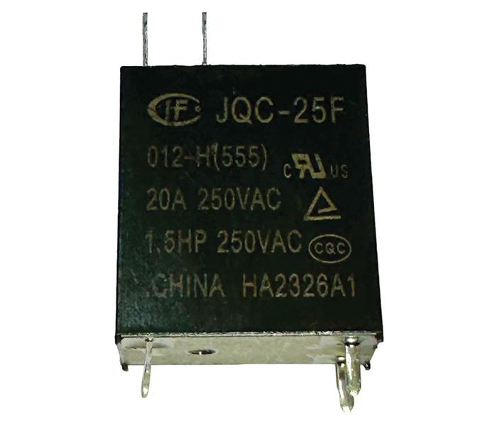 Imagem de Relê para microondas 12v 20a 250v - 3 pinos - jqc-25f