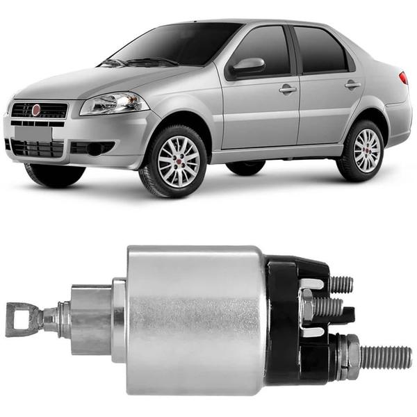 Imagem de Relé Solenoide Partida 12V Punto Siena Strada 2000 a 2019 ZM281