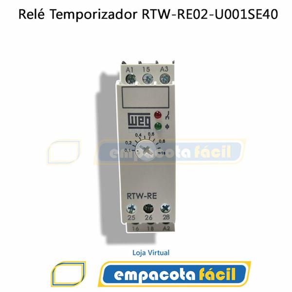 Imagem de Relé Temporizador Rtw-re02-u001se40 0,1 - 1 S