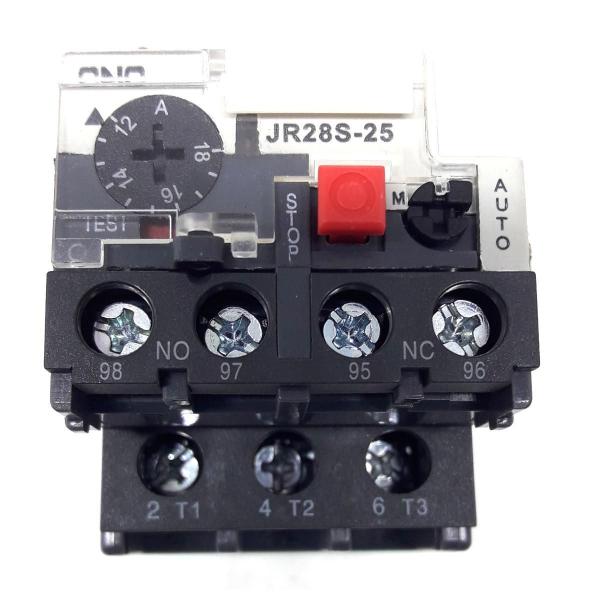 Imagem de Rele Térmico JR28S-25 12-18A - Proteção Motor