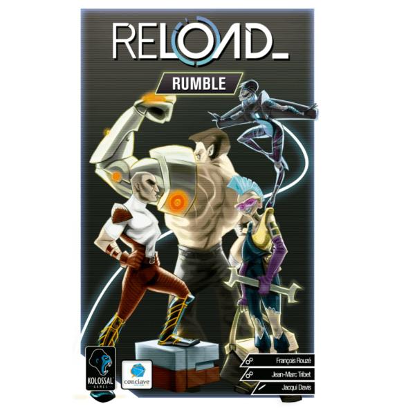 Imagem de Reload: Rumble (Expansão) - Jogo de Tabuleiro - Conclave