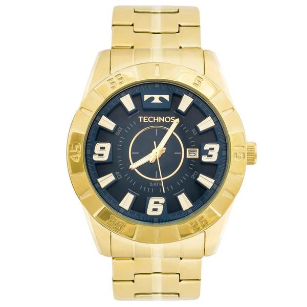 Imagem de Relógio Aço Dourado Masculino Technos Racer 2115KYZ/4A