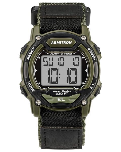 Imagem de Relógio Armitron Sport Quartz com pulseira de nylon para homens