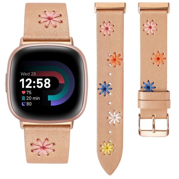 Imagem de Relógio Band Wearlizer Leather para Fitbit Versa 4/3/Sense 2