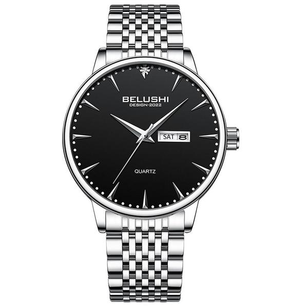 Imagem de Relógio Belushi Aço Inox 41mm - Moda, Casual, Negócios