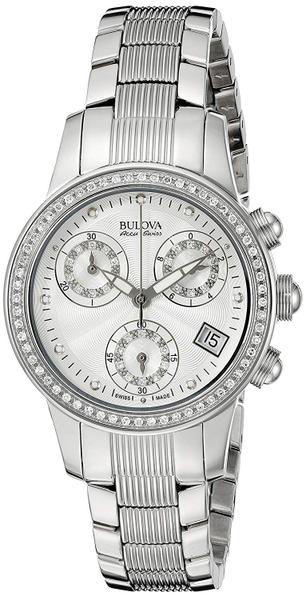 Imagem de Relogio Bulova ACCU Swiss 63R141 com 90 Diamantes