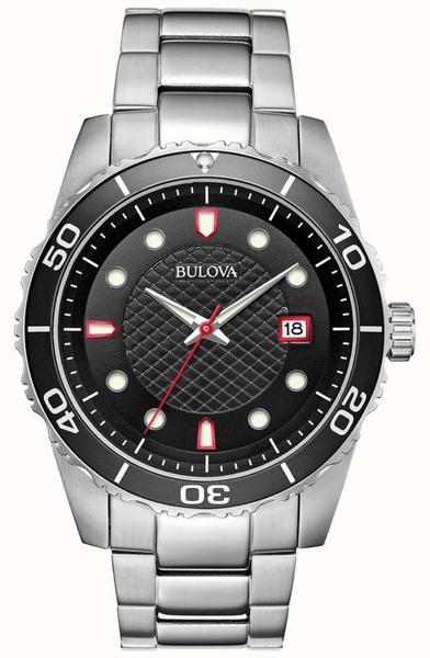 Imagem de Relógio Bulova Masculino Sport Preto Prata 98a195