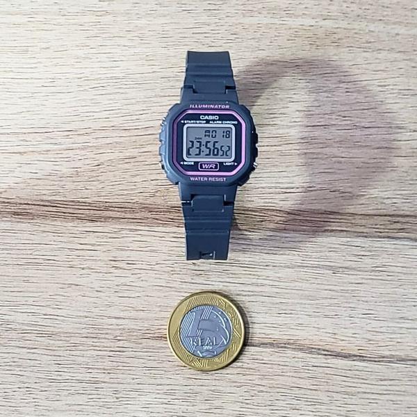 Imagem de Relógio Casio Feminino Digital Cinza e Rosa LA-20WH-8ADF