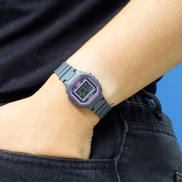 Imagem de Relógio Casio Feminino Digital Cinza e Rosa LA-20WH-8ADF