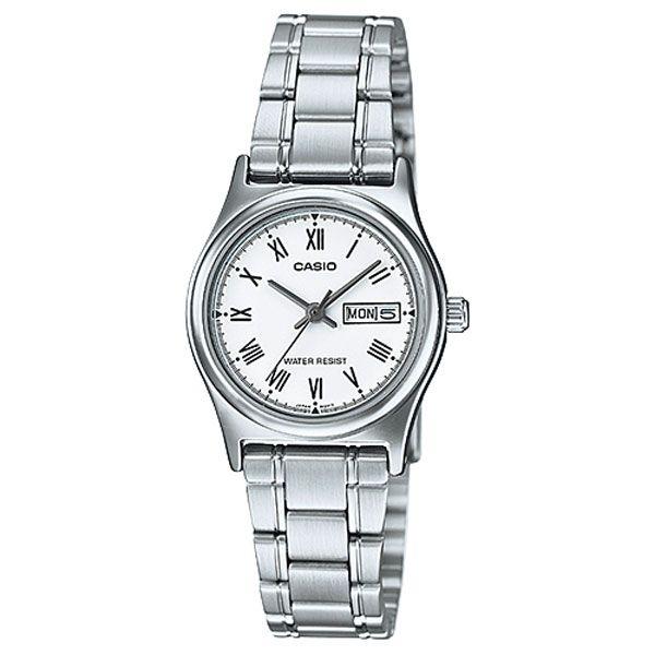 Imagem de Relogio Casio Feminino Ltp-v006d 7bu Aço Prata Analogico