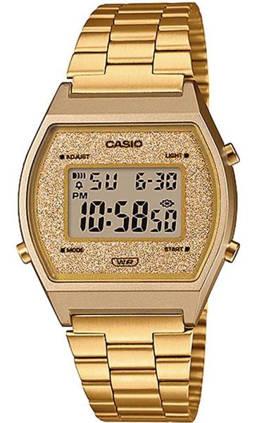 Imagem de Relógio casio feminino vintage dourado gliter b640wgg-9df