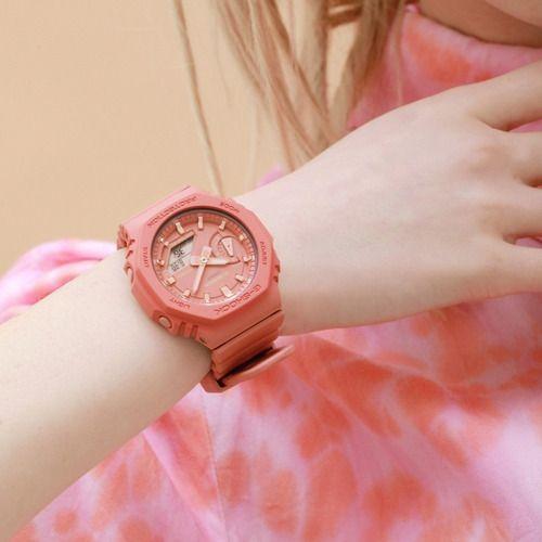 Imagem de Relógio casio g-shock feminino rosa gma-s2100-4a2dr