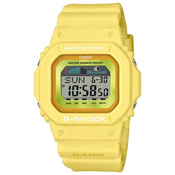 Imagem de Relógio CASIO G-SHOCK G-LIDE unissex amarelo GLX-5600RT-9DR