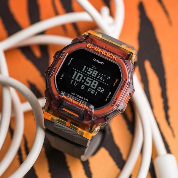 Imagem de Relógio Casio G-Shock G-Squad Laranja - Gbd-200Sm-1A5Dr